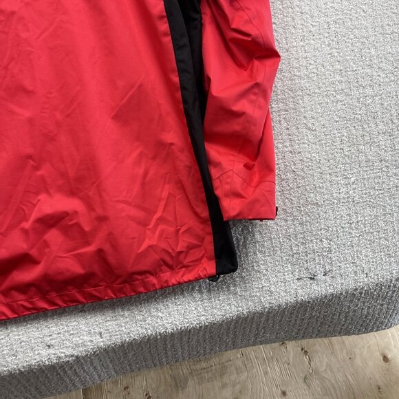 Snake Eyes Weather-18 Wind Shirt Mens 2XL Full Zip Golf Windbreaker Red / Black* - Picture 16 of 16